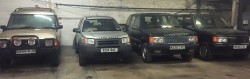 Former Factory Land Rovers 
