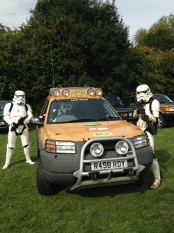 Moving to the dark side at Longhope Motor Show and Family Fun Day 2015